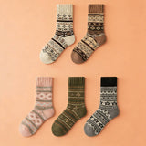 Ultra-Thick Fleece Warm Retro Slouch Socks_Cwms03158