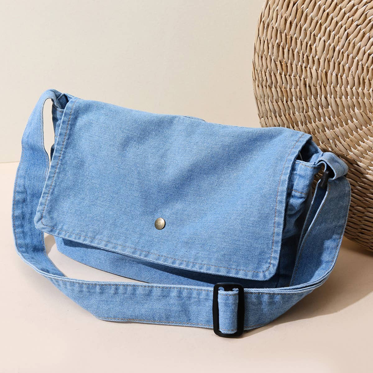 NEW DENIM SHOULDER BAG_CWAB1767