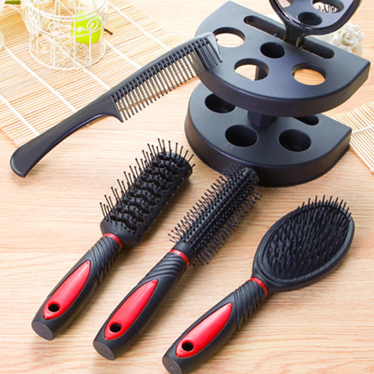 BARBER MIRROR COMB 5 PIECE SET_CWMM0902