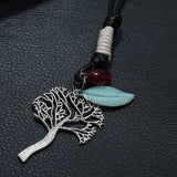 CREATIVE AND FASHIONABLE ALLOY HAPPY TREE NECKLACE_CWMM4614