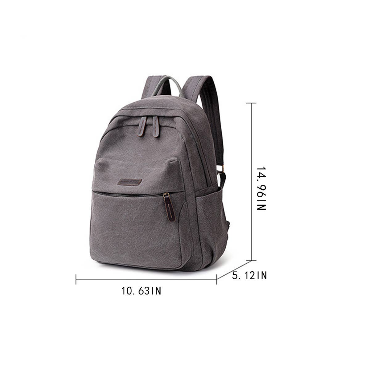 ANTI THEFT VERSATILE BACK TO SCHOOL CANVAS BACKPACK_CWAB2204