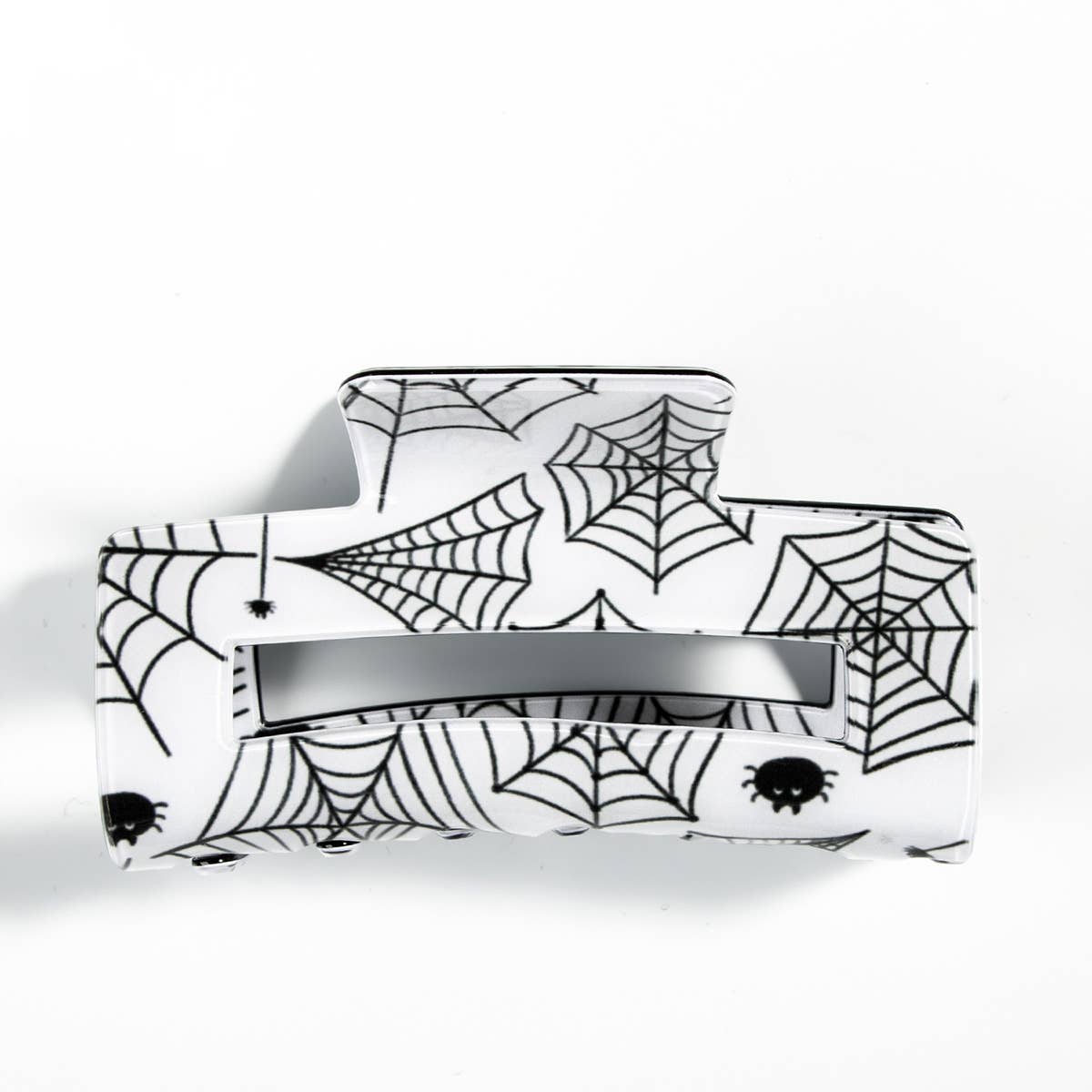 HALLOWEEN SPIDERWEB HAIR CLAW GHOST PUMPKIN CLIP_CWAHA1447