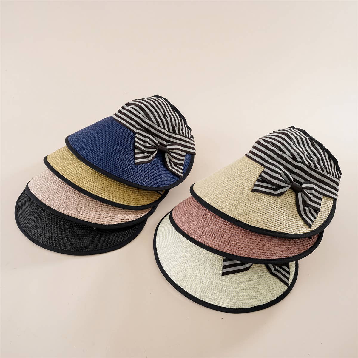 SUMMER VACATION PLAY VISOR STRAW HAT_CWAH1444
