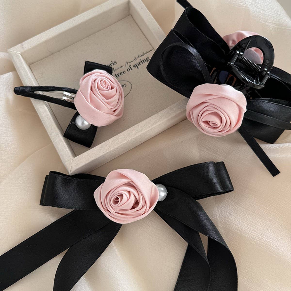 HIGH END AND ELEGANT ROSE HAIR ACCESSORIES_CWAHA4689
