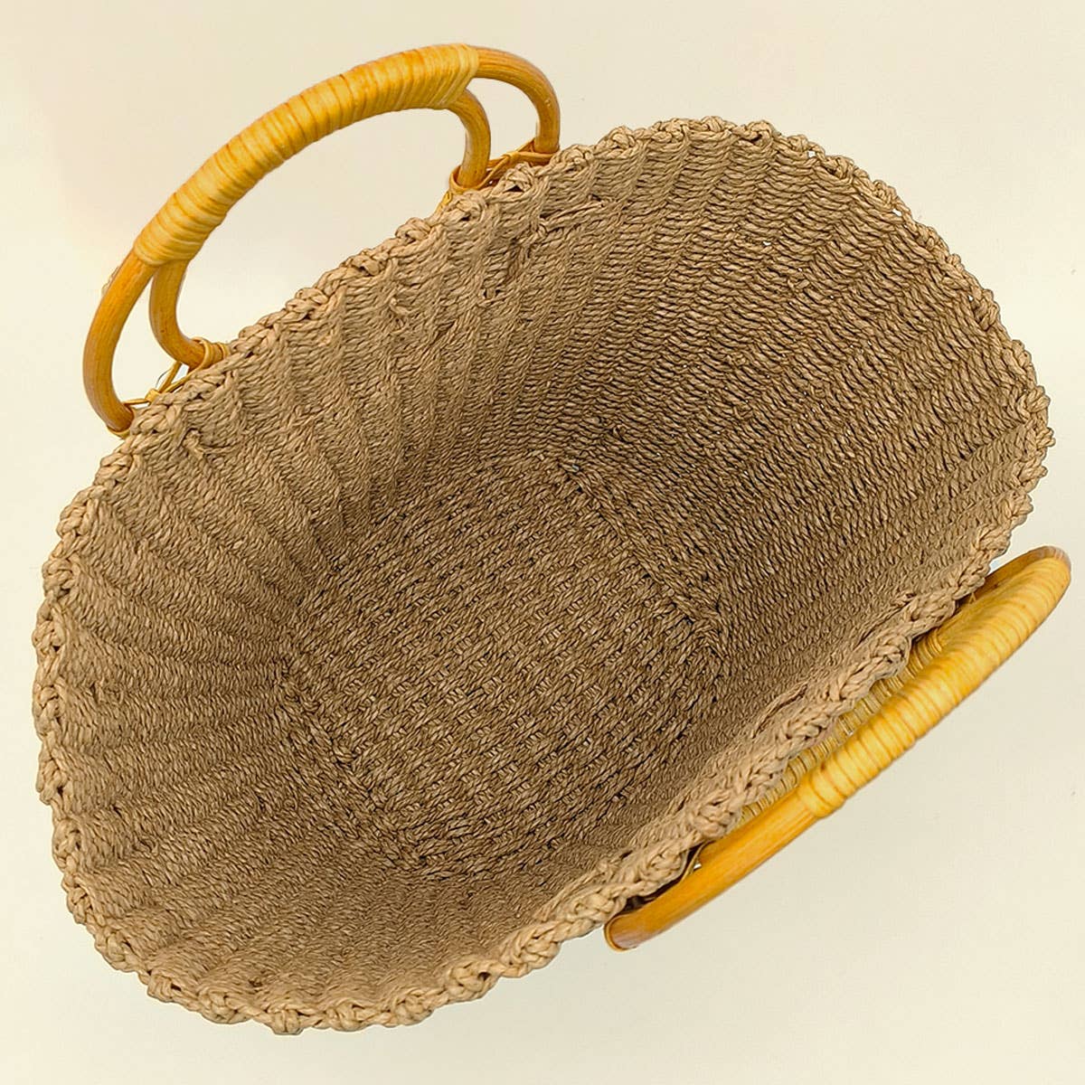 SUMMER BEACH SEA STRAW RATTAN TOTE CLUTCH BAGS_CWAB0814