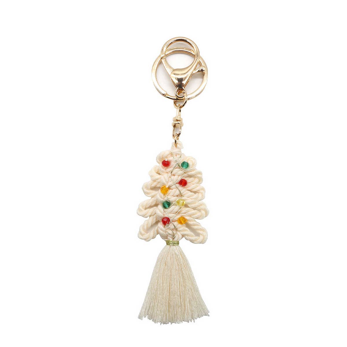 CHRISTMAS HANDMADE TASSEL BRAIDED KEY_CWMM1576