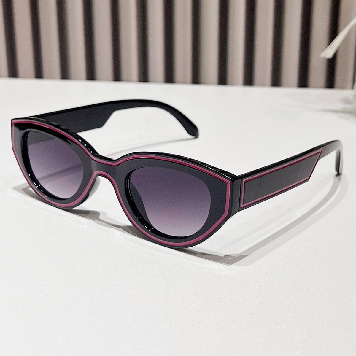 PAINTED CAT EYE SUNGLASSES_CWASG0420