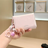 Trifold Short Wallet For Women With Card Slots_Cwab06208