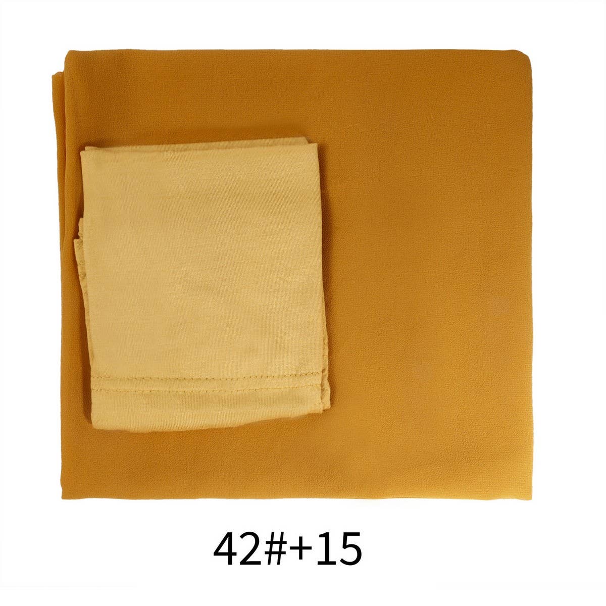 Two-Piece Chiffon Shawl And Headscarf_Cwasc2424