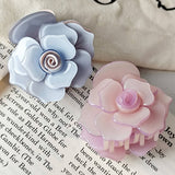 Rose Acetate Hair Clip - Sweet And Elegant_Cwaha07192