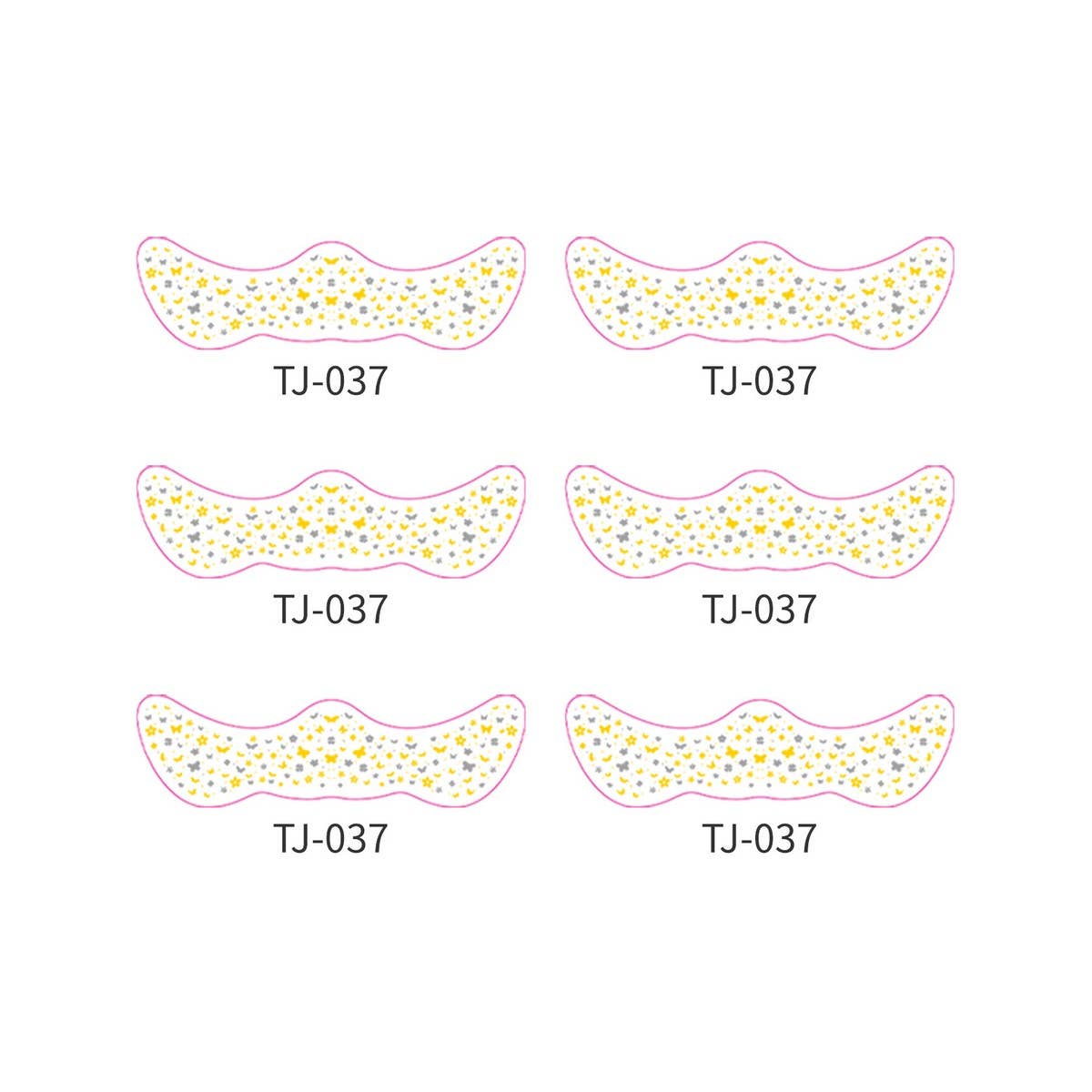 METALLIC FRECKLE FACE TATTOO STICKERS GOLD SILVER_CWMM8364