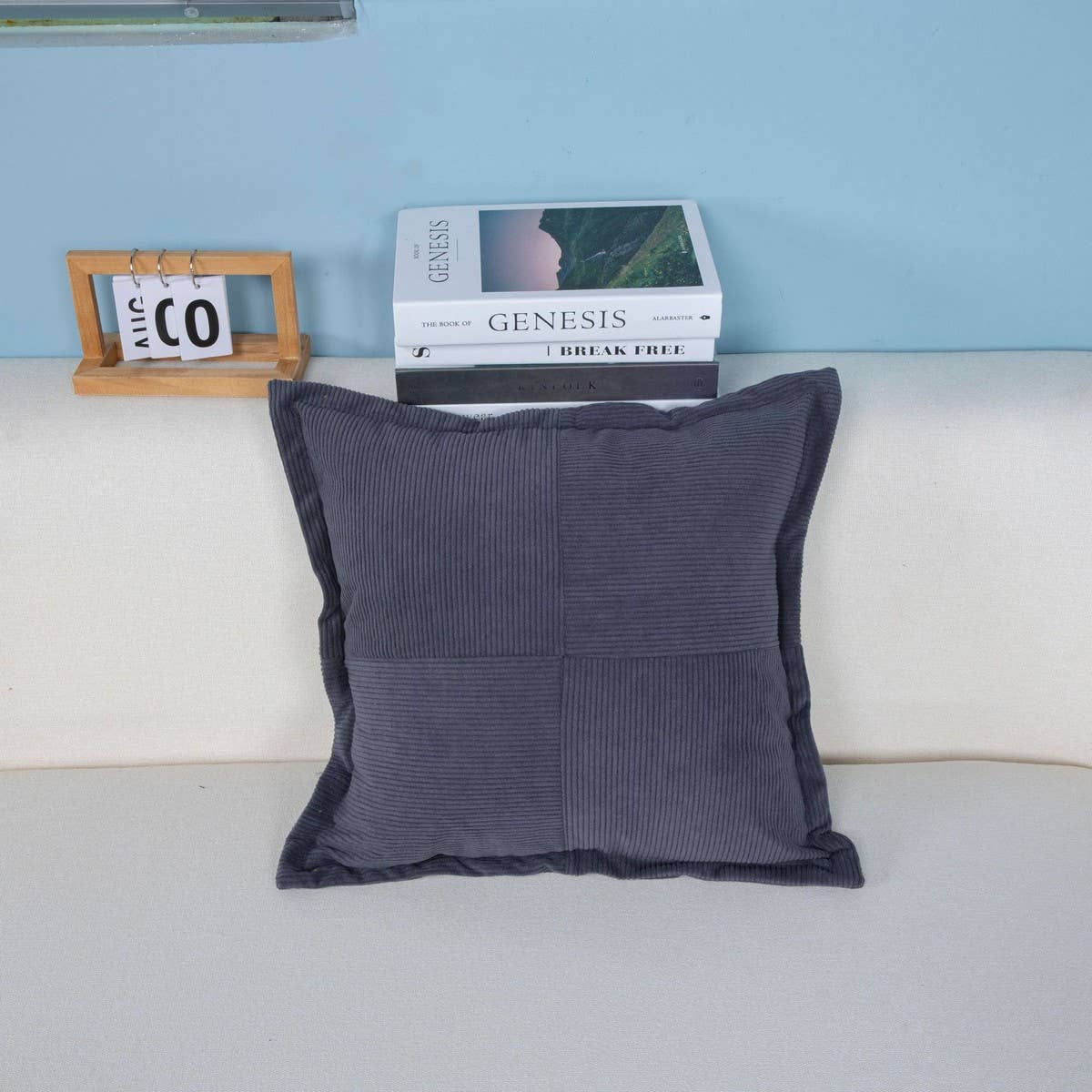 MODERN MINIMALIST WIND LAMP CORE VELVET PILLOWCASE_CWMM0871