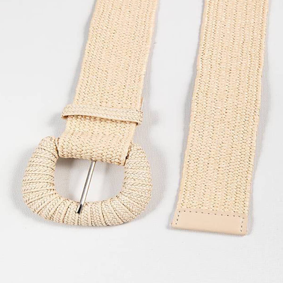 RETRO ELASTIC BELT WITH BRAIDED BUCKLE_CWABE0440