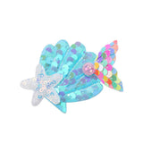 CHILDRENS SHELL PEARL MERMAID HAIRPIN_CWAHA2394