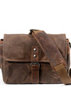 Waterproof Waxed Canvas Dslr Camera Satchel_Cwab5557
