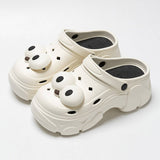 CASUAL CARTOON BIG EYES NEW HOLE SANDALS_CWSHS0817