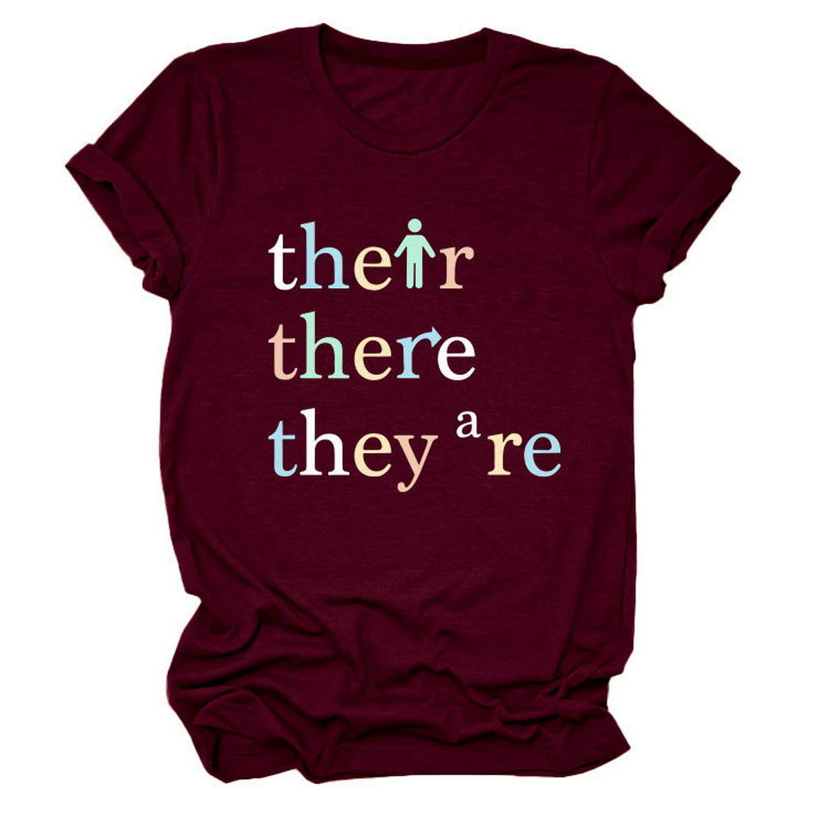 Women Soft Cotton Tee Casual Daily Wear_Cwttsl0504