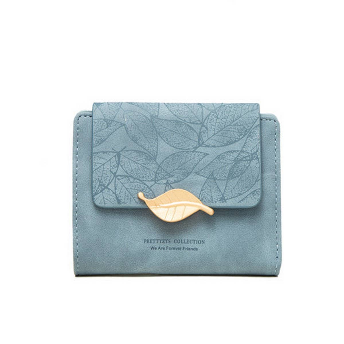 SMALL FRESH LEAF BUCKLE WALLET_CWAB2323