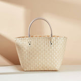 LARGE CAPACITY CAT HANDWOVEN BAG_CWAB1979