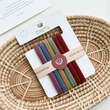 GIRLS VERSATILE CANDY COLORED TOWEL RING HAIRBAND_CWAHA2424