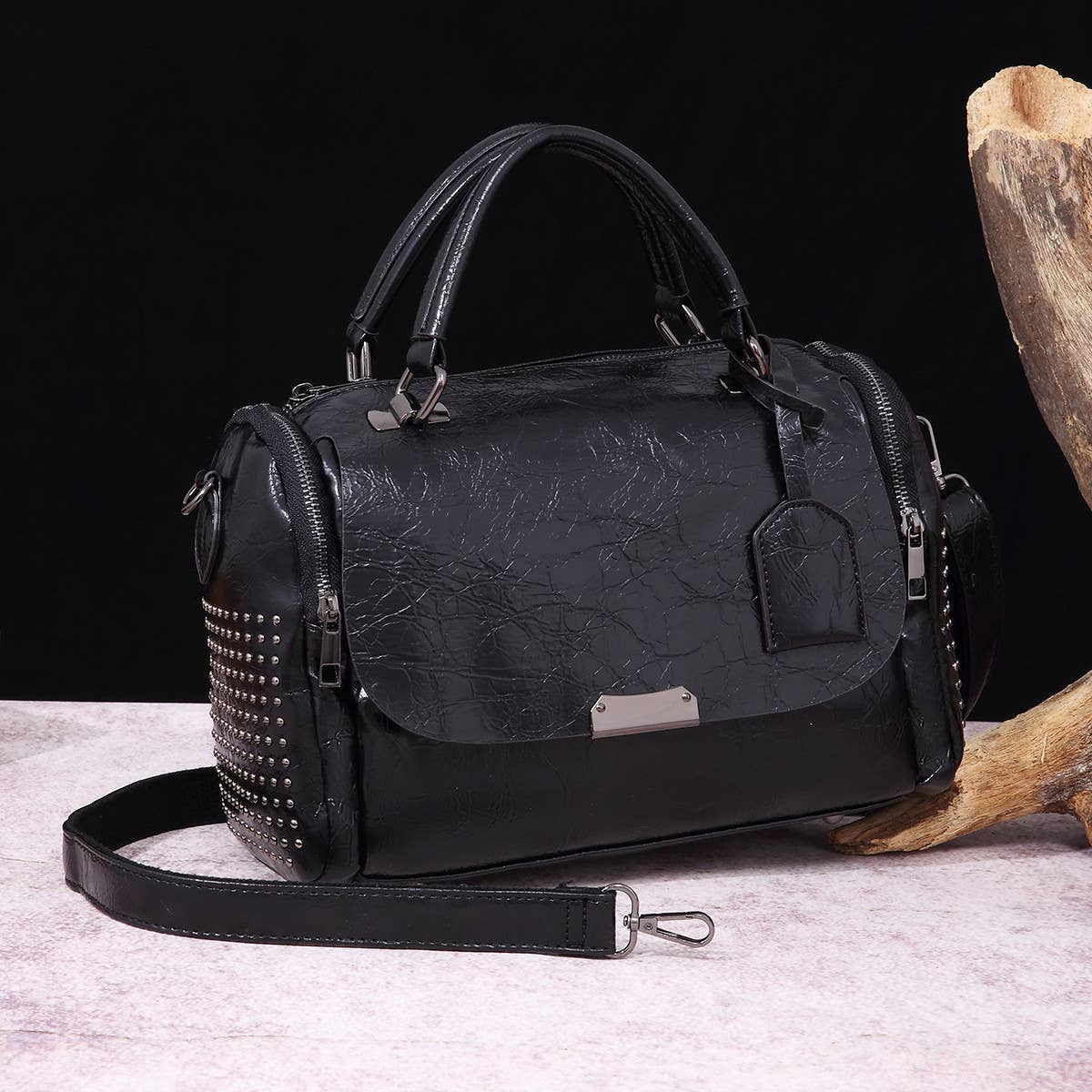 Large Capacity Soft Leather One-Shoulder Handbag_Cwab0932