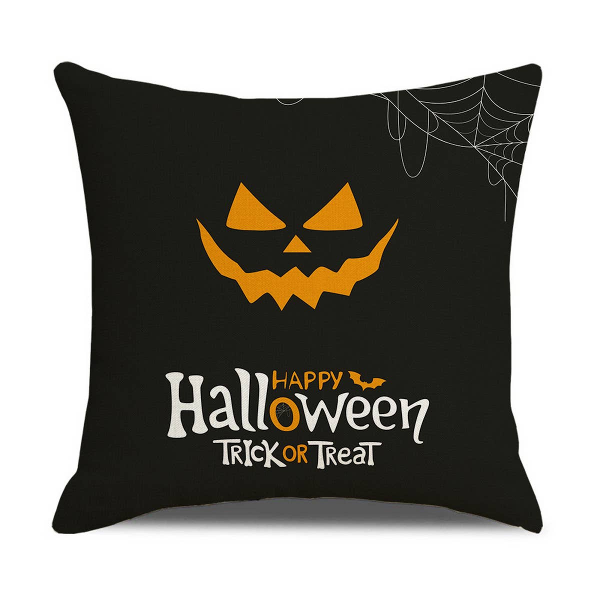 HALLOWEEN GHOST FACE PUMPKIN PILLOWCASE_CWMM1340
