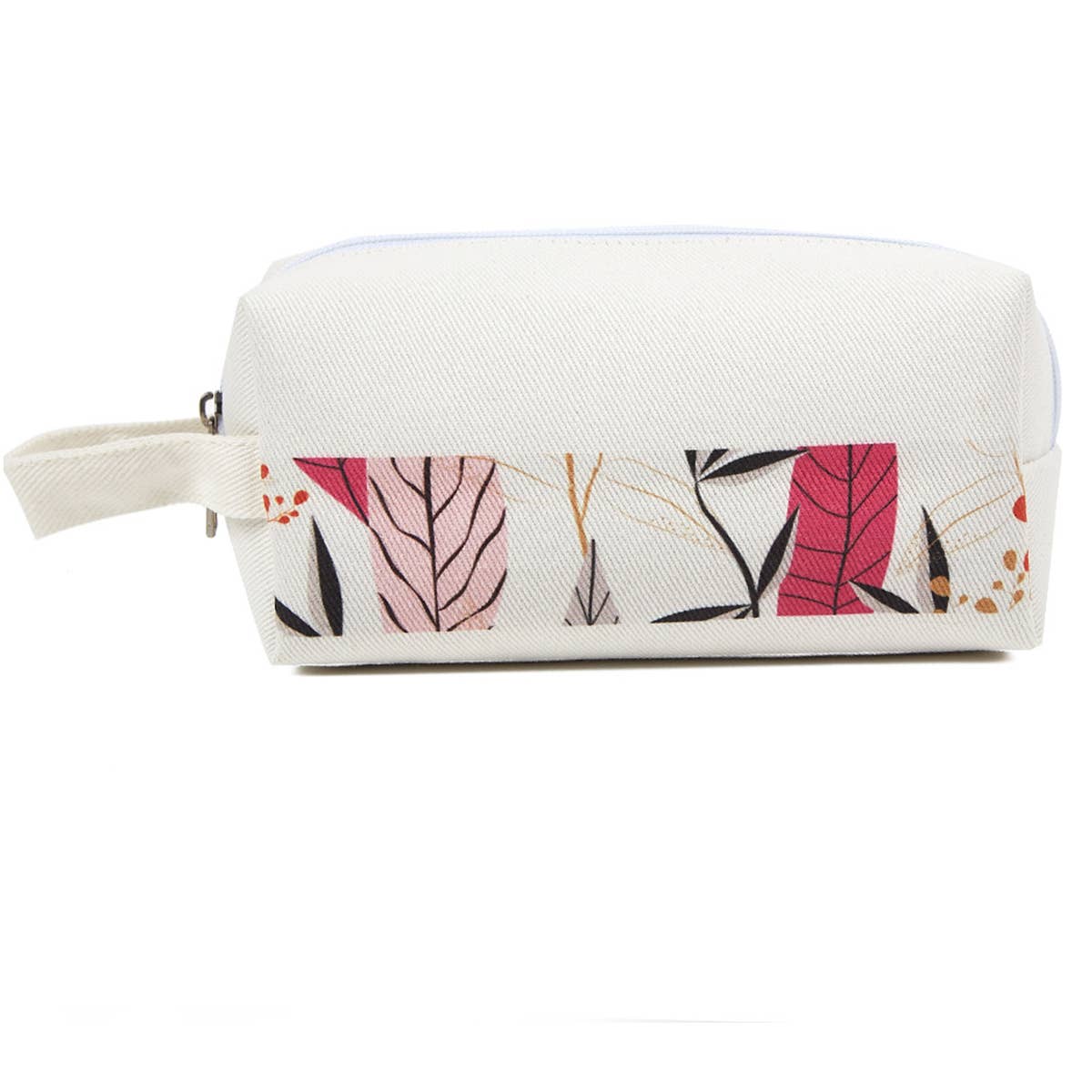 PRINTED WASH BAG CANVAS MAKEUP BAG_CWAB1442