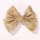 SOLID SHINY BOW HAIR CLIP SET FOR JK GIRLS_CWAHA6719
