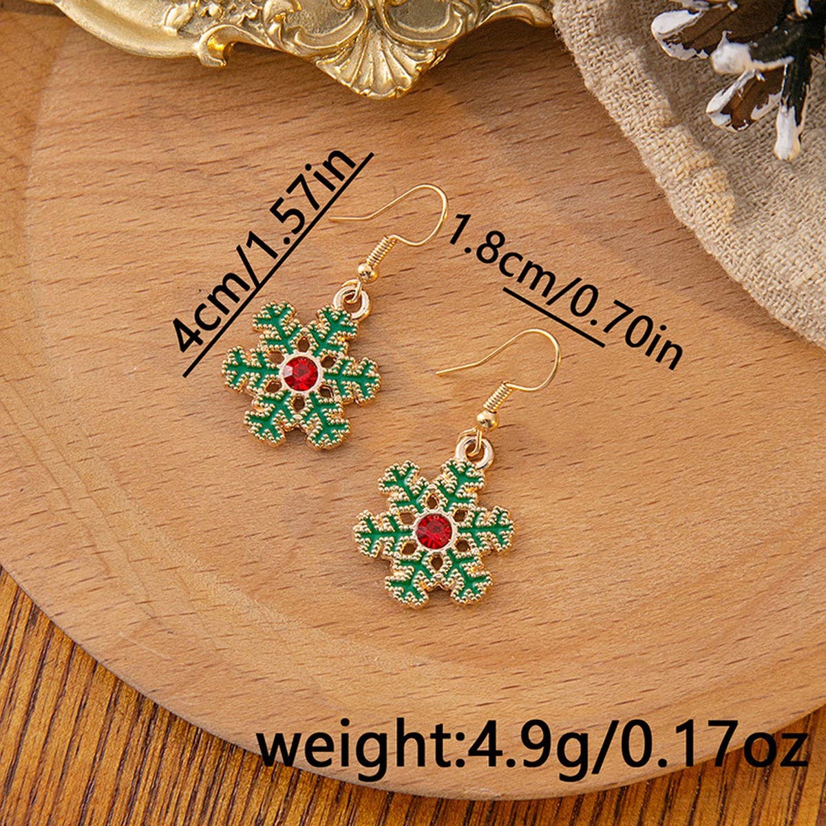 CHRISTMAS ELEMENT VERSATILE EARRINGS_CWAJE1827