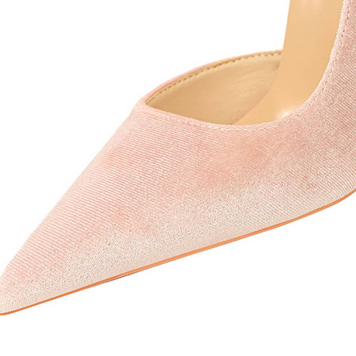 SHALLOW POINTED TOE SUEDE HIGH HEELED SHOES_CWSHH0068