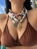 Gold Plated Stainless Steel Seashell Necklace_Cwaje05614
