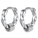 CLASSIC ROUND TWIST HOOP EARRINGS_CWAJE0551
