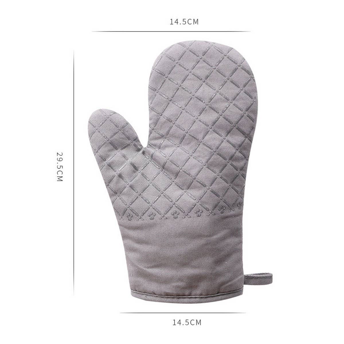 HIGH TEMPERATURE ANTI SCALDING SOLID COLOR GLOVES_CWMM1456