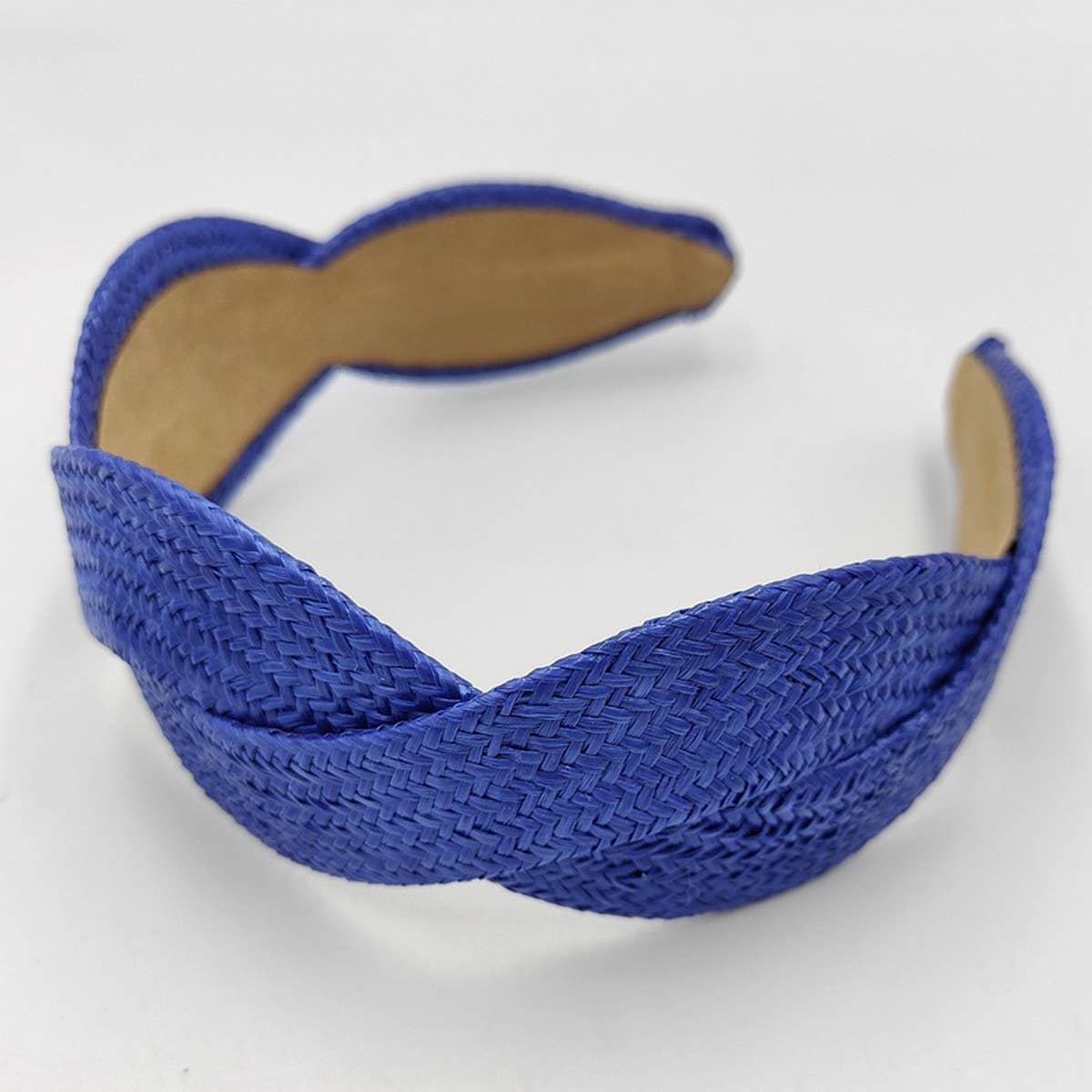 FASHION SOLID COLOR STRAW HEADBAND_CWAHA1674