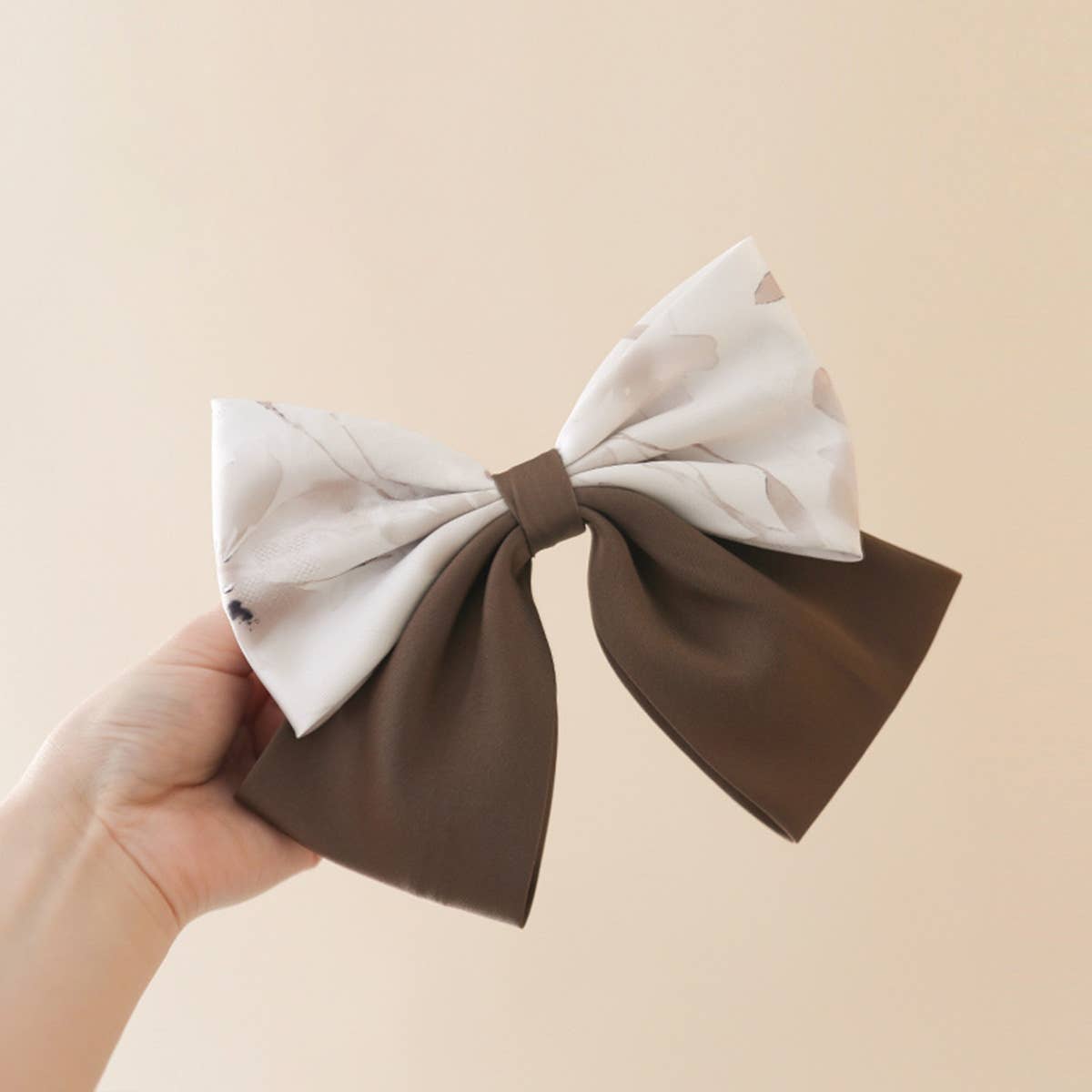 NEW STYLE TIE DYE BOW HAIRPIN_CWASC1065