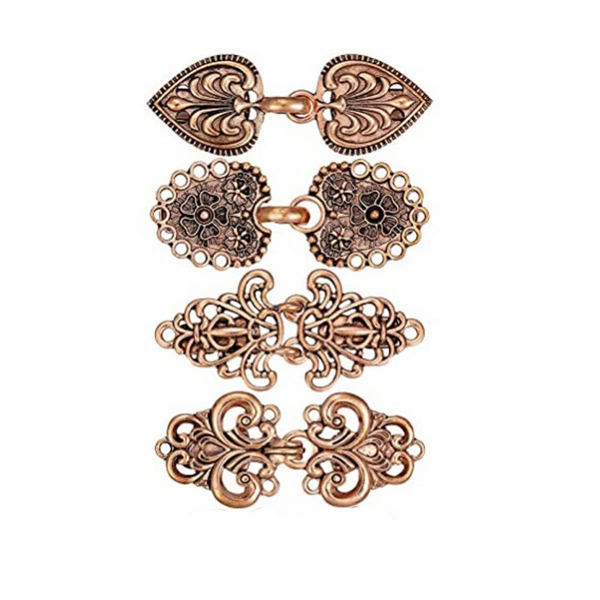 NEW CHINESE RETRO ALLOY SHAWL CLIP CREATIVE HOLLOW_CWMM2189