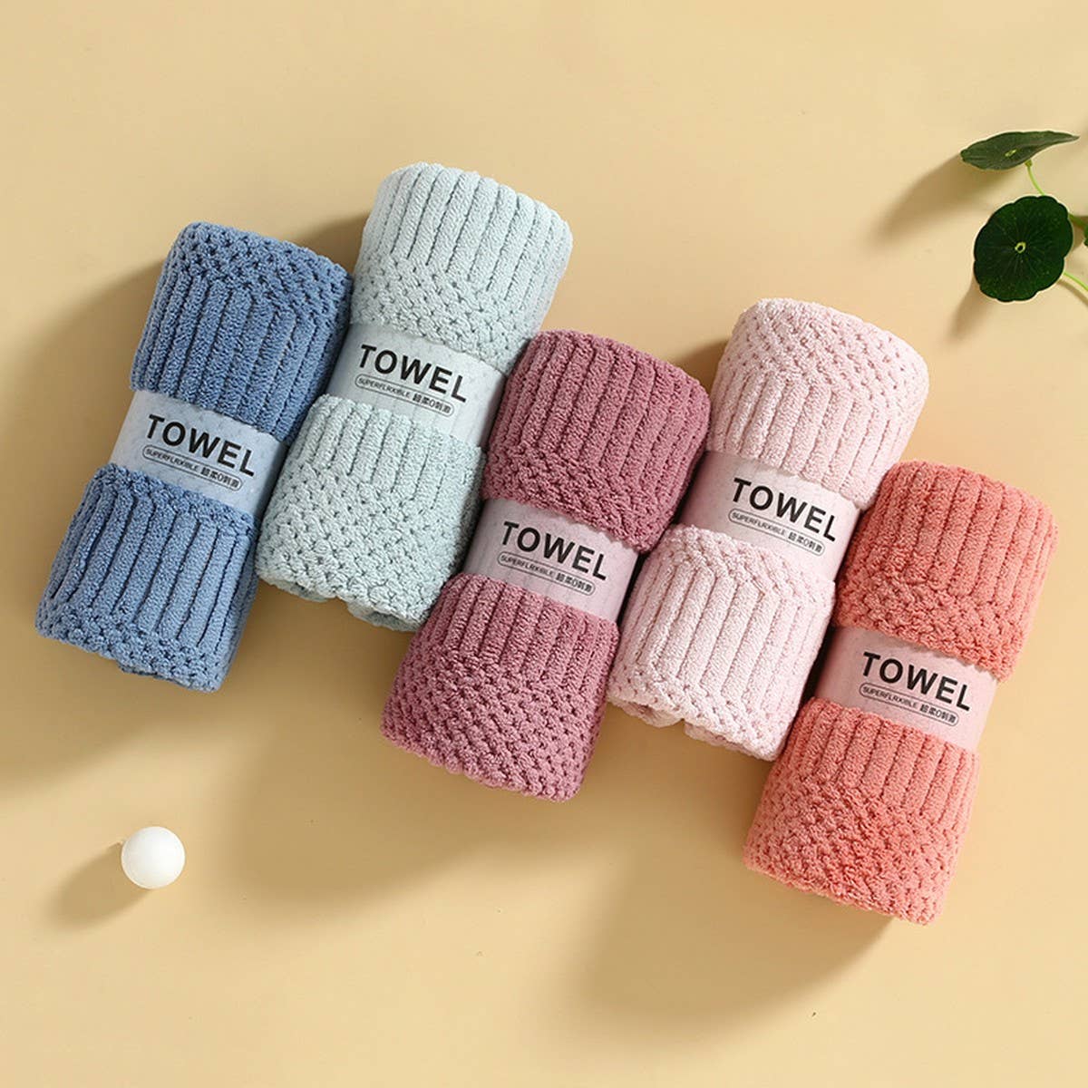 SOFT ABSORBENT CORAL FLEECE FACE TOWEL_CWASC1635