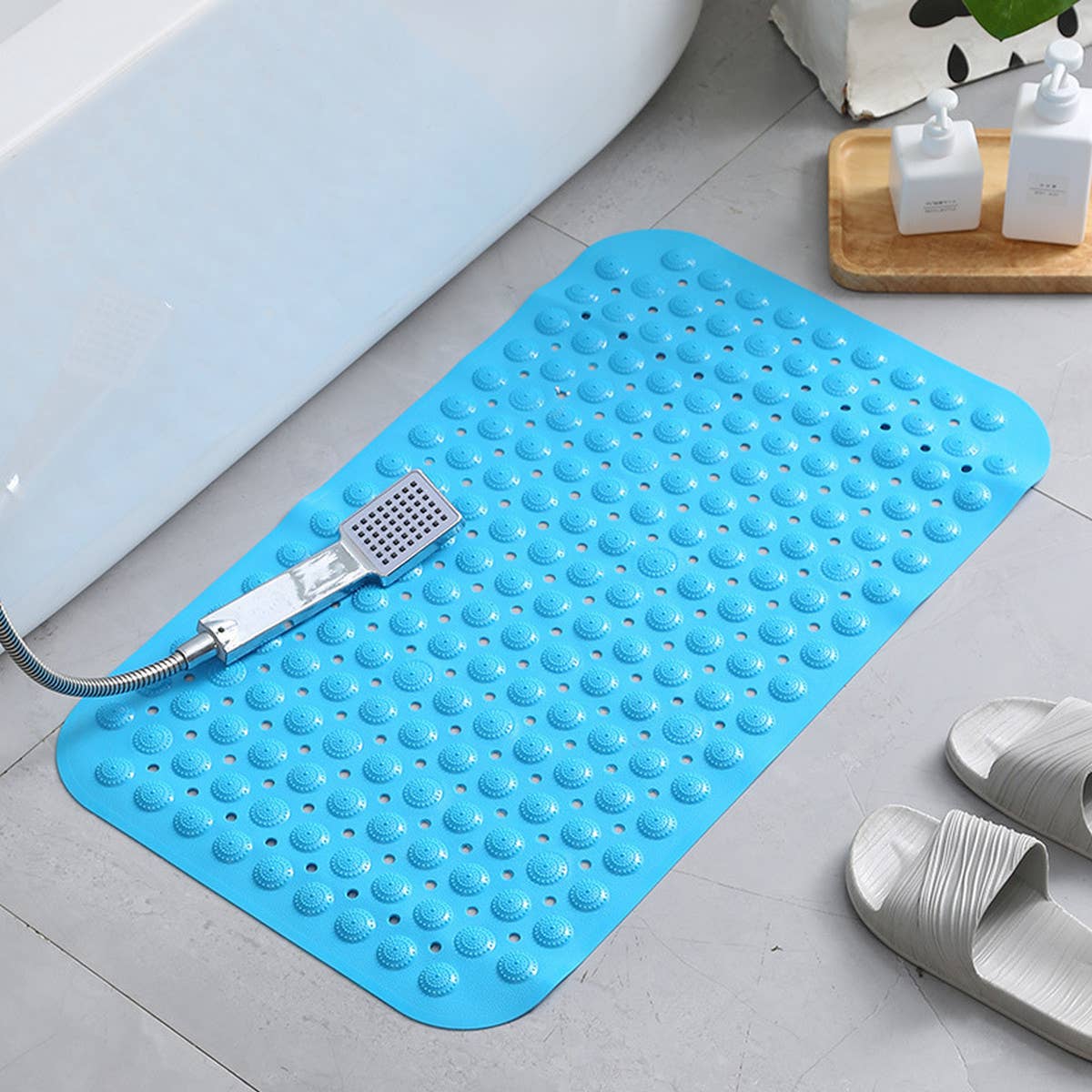 NON SLIP SHOWER MAT HOUSEHOLD BATHROOM MAT_CWMM1590