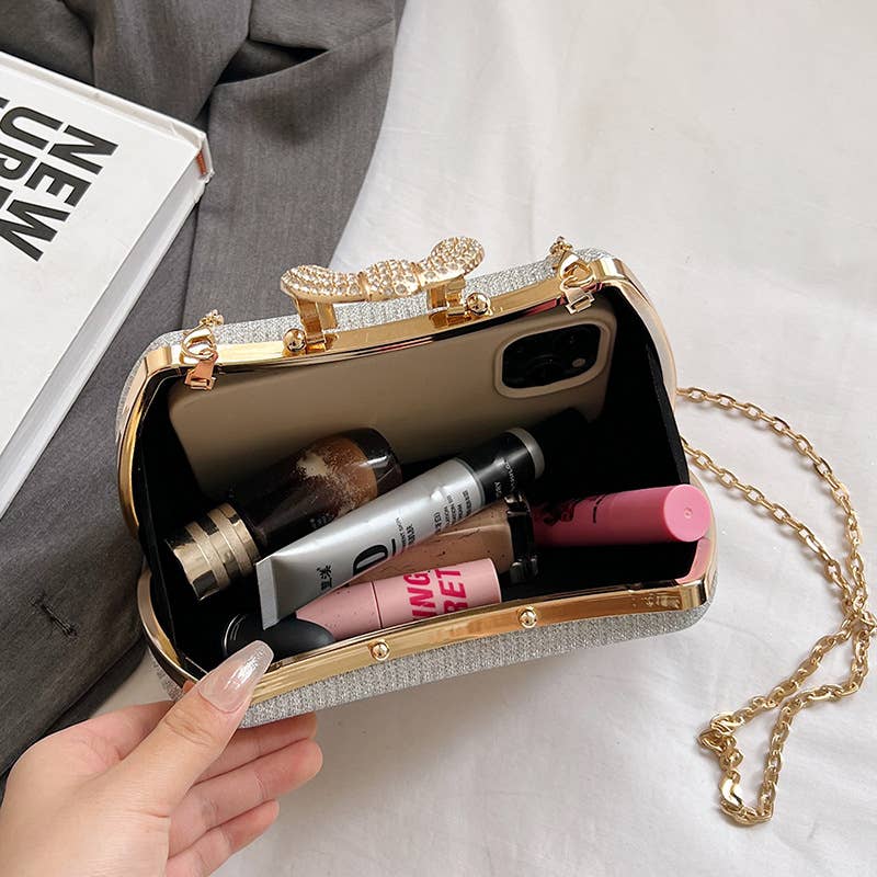 FINE GLITTER CLUTCH DRESS LADY EVENING BAG CLUTCH_CWAB3258