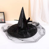 Cwah4023_Halloween Ghost Festival Witch Hat New Party Props