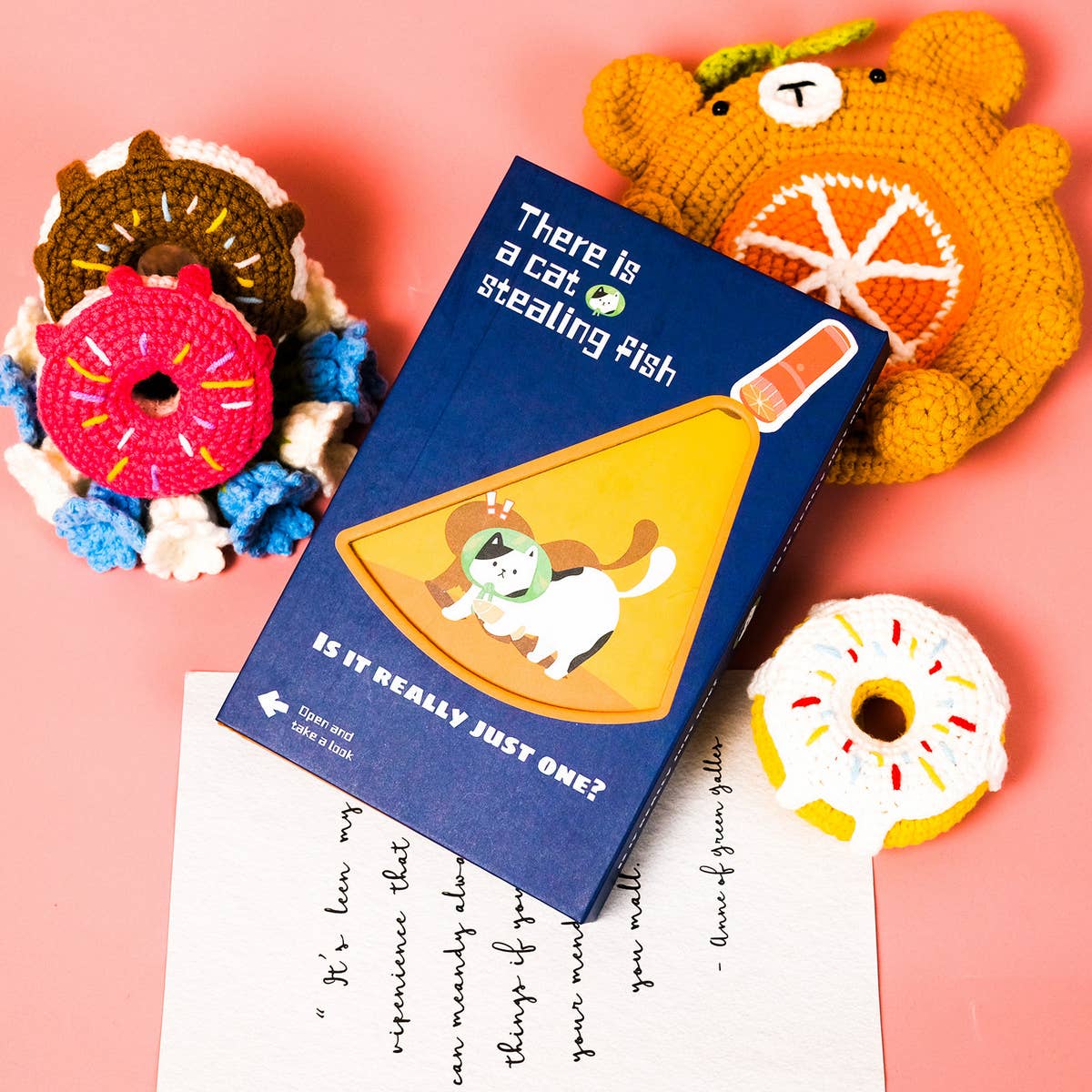 CUTE CARTOON KITTEN COVER HARD COVER NOTEBOOK_CWMM1850