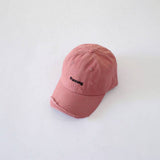 INS KIDS DISTRESSED BASEBALL CAP LETTER EMBROIDERY CWAH2889