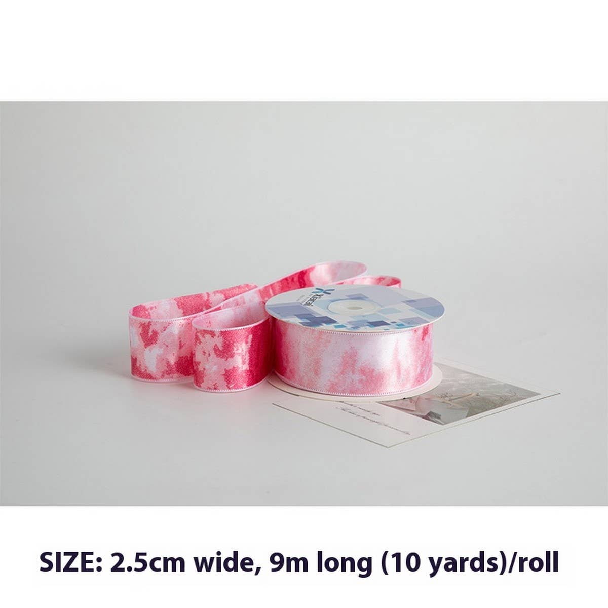 DIY FLORAL SILK GIFT PACKAGING RIBBON_CWMM5767