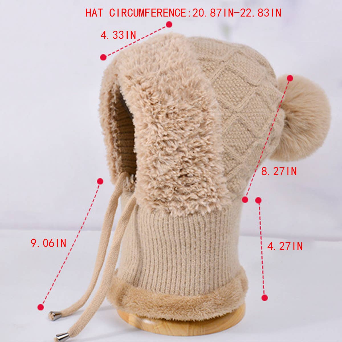 Winter Hat, Mask, Neck Gaiter And Hood_Cwasc1128