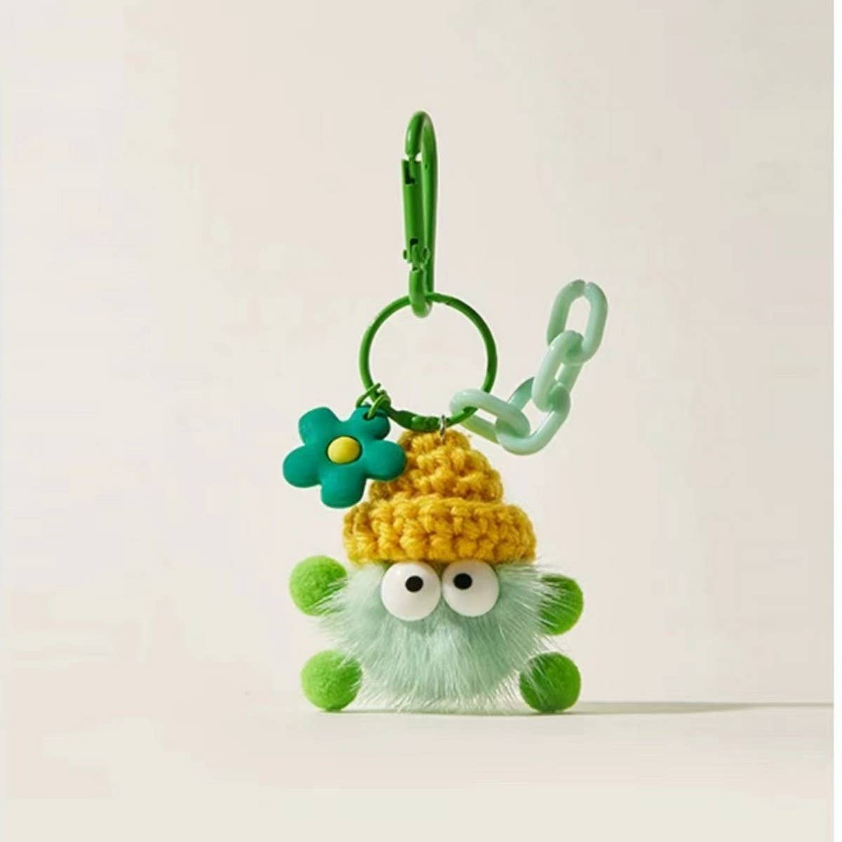 Cwmm10413_Cute Keychain Plush Backpack Bag Charm
