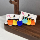 CHILDRENS BUNNY EAR BEAR 3 PACK FLOWER HAIRPINS_CWAHA1849