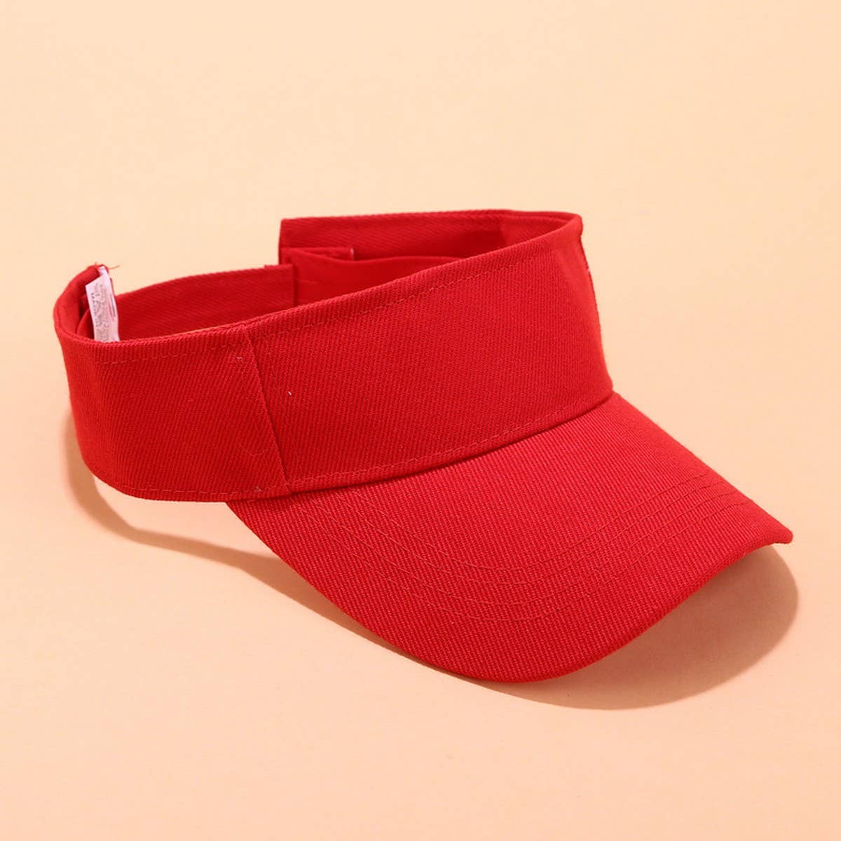 EMBROIDERED LETTER VISOR HAT SUMMER SUNSHADE CAP_CWAH3284