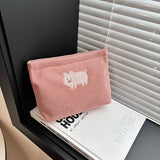 NEW SIMPLE CARTOON EMBROIDERED COSMETIC BAG_CWAB4417