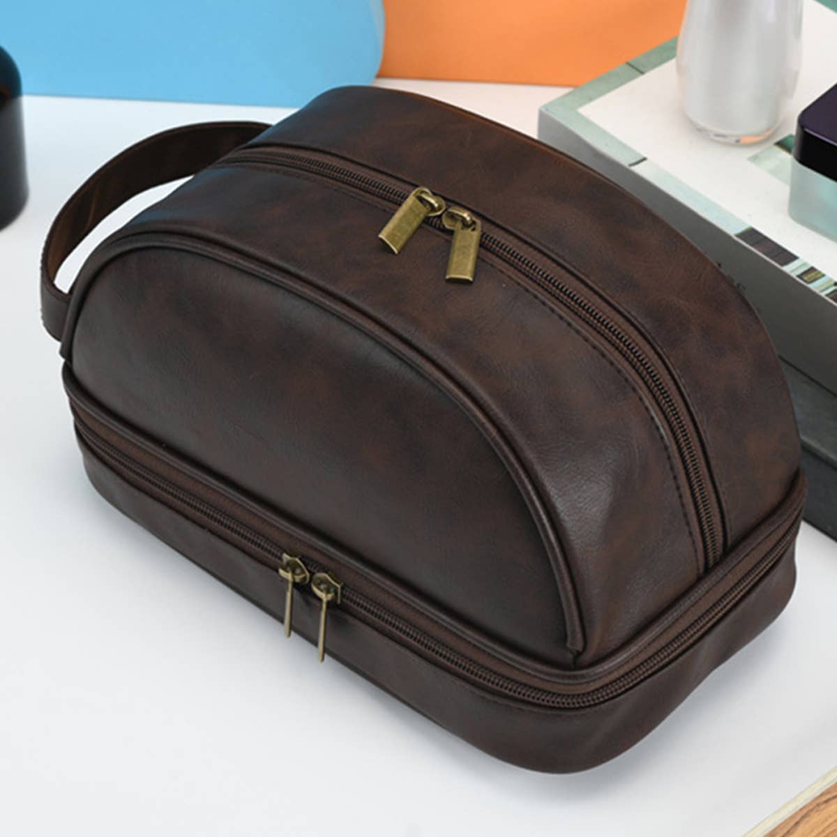 PORTABLE PU LEATHER COSMETIC BAG_CWAB0577