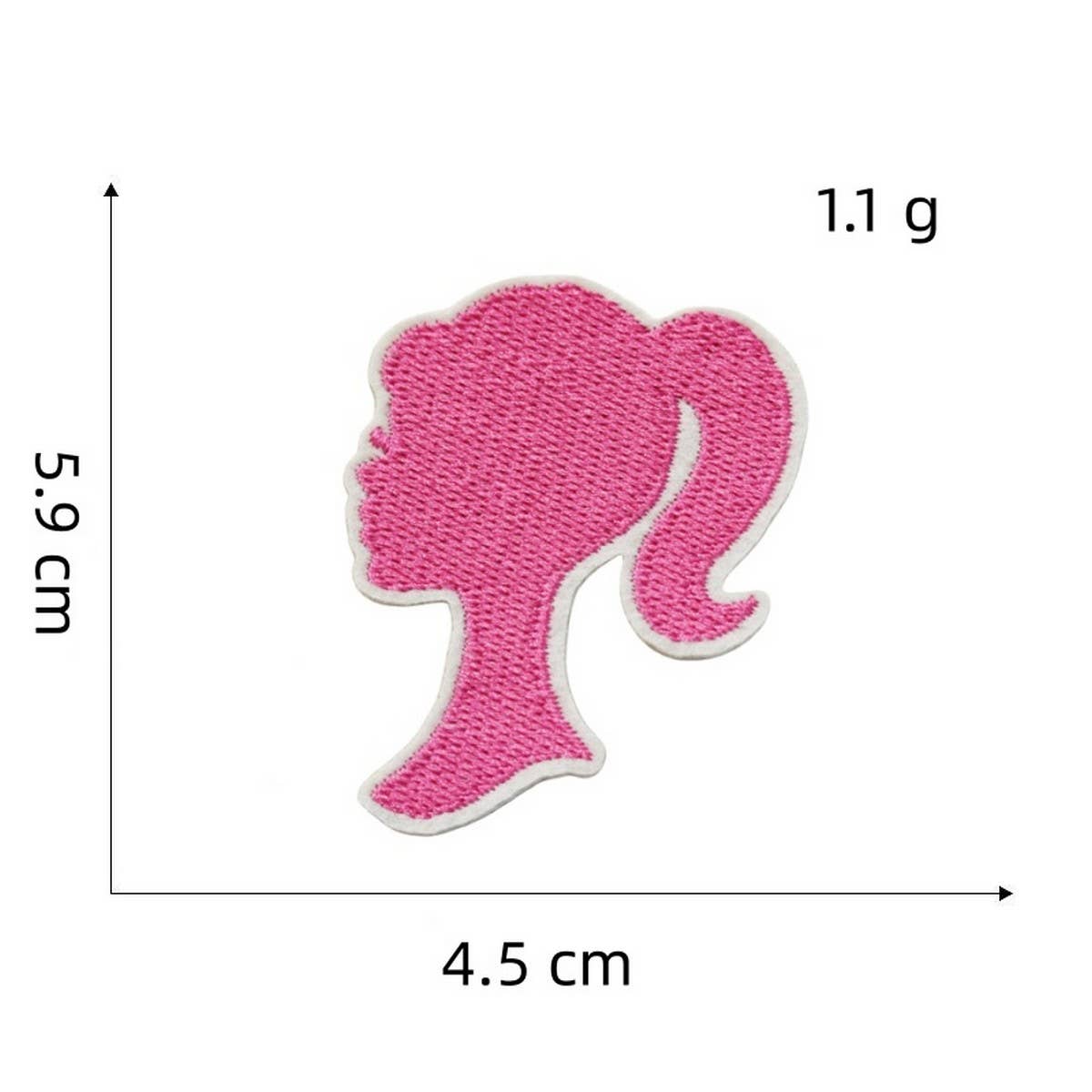 NEW PINK CARTOON EMBROIDERED CLOTH PATCH_CWMM4021